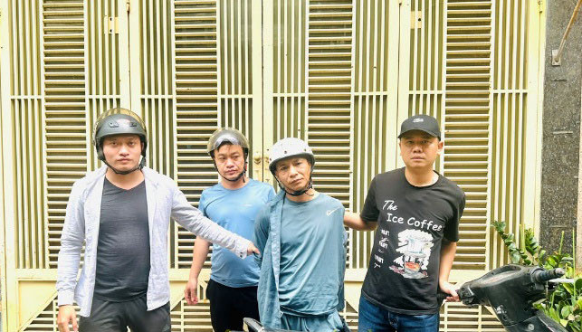 Đối tượng trộm cắp bị bắt giữ