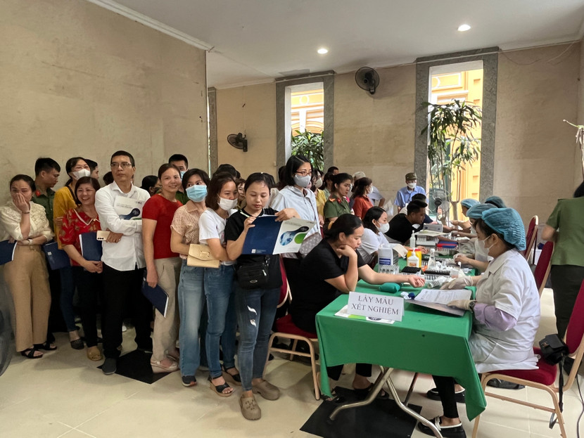 Chương trình thu hút hơn 1.500 cán bộ Công đoàn và thân nhân cán bộ công đoàn tham gia khám bệnh