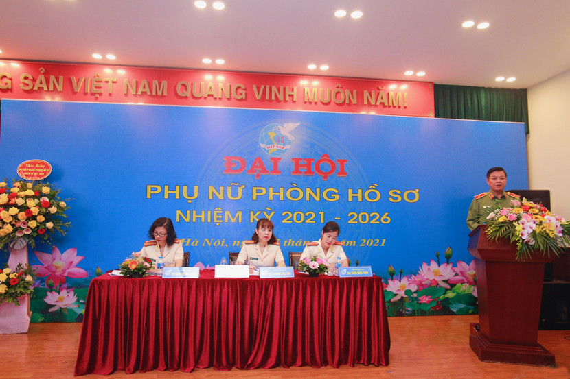 Đại hội Phụ nữ phòng Hồ sơ Công an thành phố Hà Nội nhiệm kỳ 2021- 2026 Đại hội Phụ nữ phòng Hồ sơ Công an thành phố Hà Nội nhiệm kỳ 2021- 2026