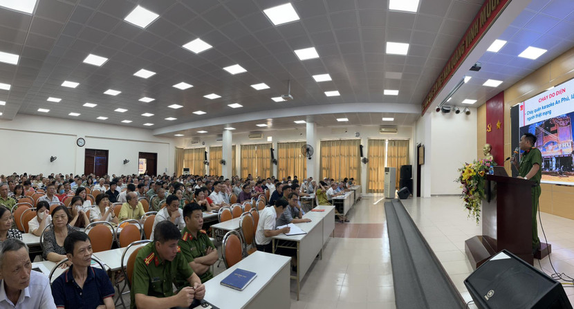 Hội nghị tập huấn về công tác PCCC cho lực lượng tham gia Ban chỉ đạo PCCC của 21 phường Hội nghị tập huấn về công tác PCCC cho lực lượng tham gia Ban chỉ đạo PCCC của 21 phường