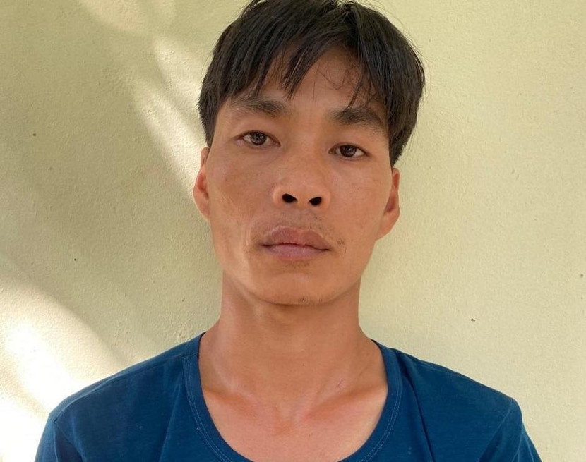 Đối tượng Nguyễn Văn Hùng bị bắt giữ
