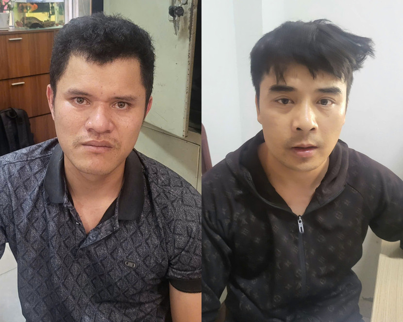 Hai đối tượng bị bắt giữ về hành vi "Chống người thi hành công vụ" Hai đối tượng bị bắt giữ về hành vi "Chống người thi hành công vụ"