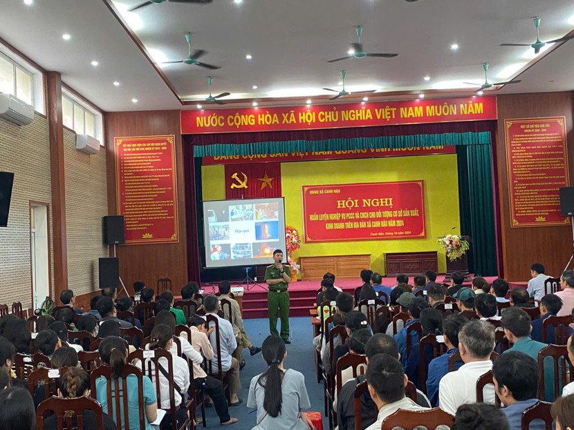 Hơn 600 người dân xã Canh Nậu tham gia tập huấn