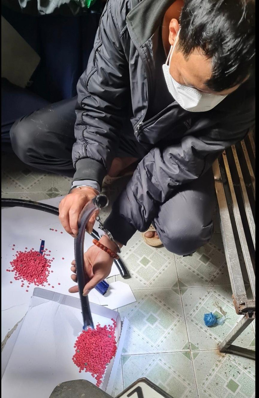 Số ma túy bị thu giữ Số ma túy bị thu giữ