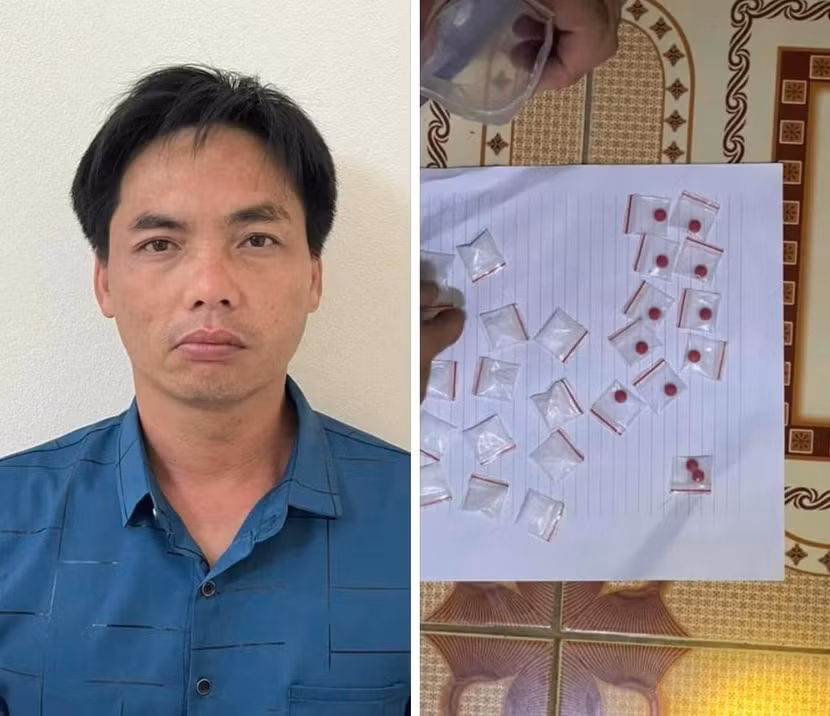 Đối tượng cùng số tang vật bị thu giữ