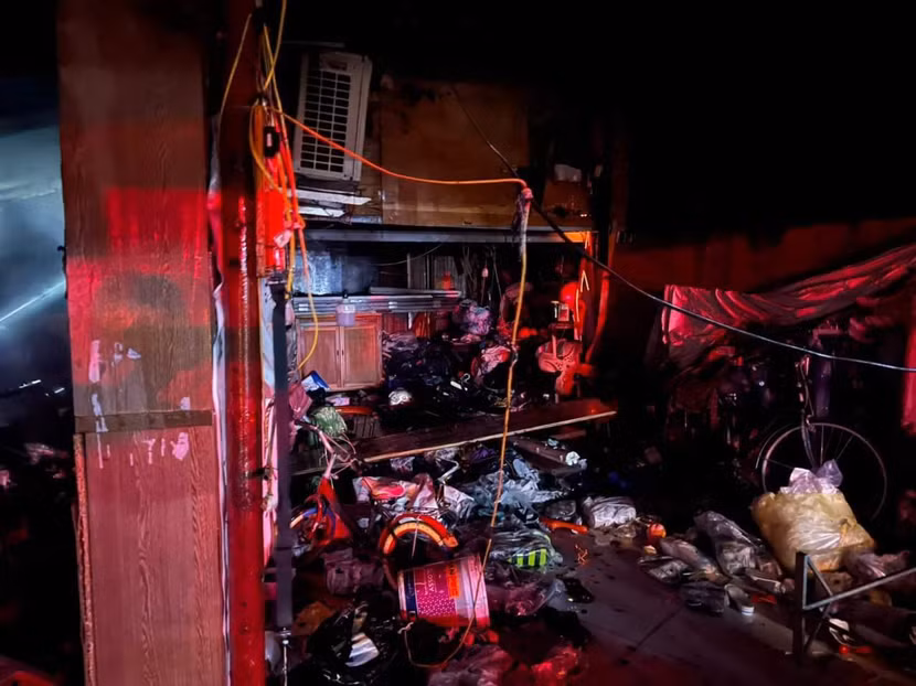 Hiện trường vụ cháy