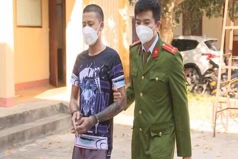 Đối tượng Đặng Văn Quang bị bắt giữ Đối tượng Đặng Văn Quang bị bắt giữ