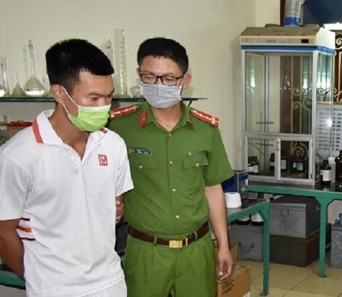 Đối tượng Nguyễn Văn Long bị bắt giữ