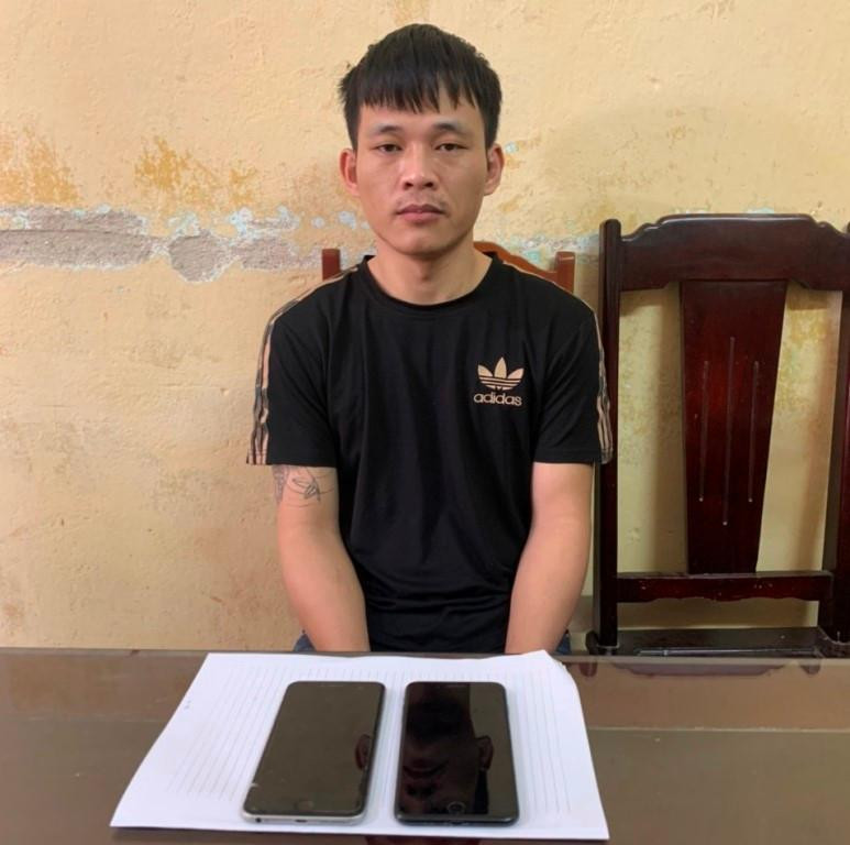 Đối tượng Dương Văn Thìn bị bắt giữ