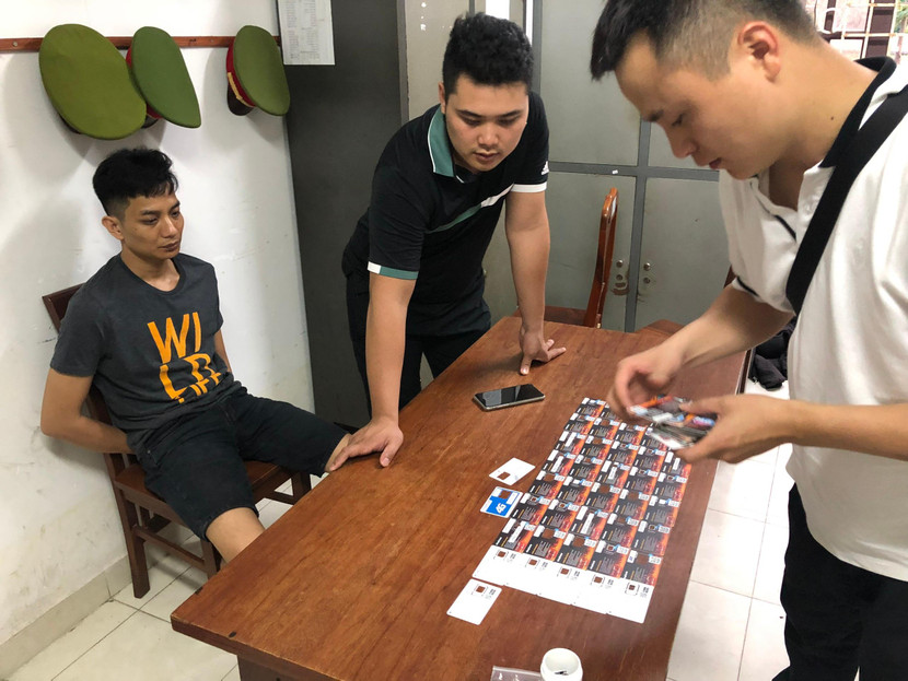 Cơ quan Công an bắt giữ đối tượng và tang vật của vụ án