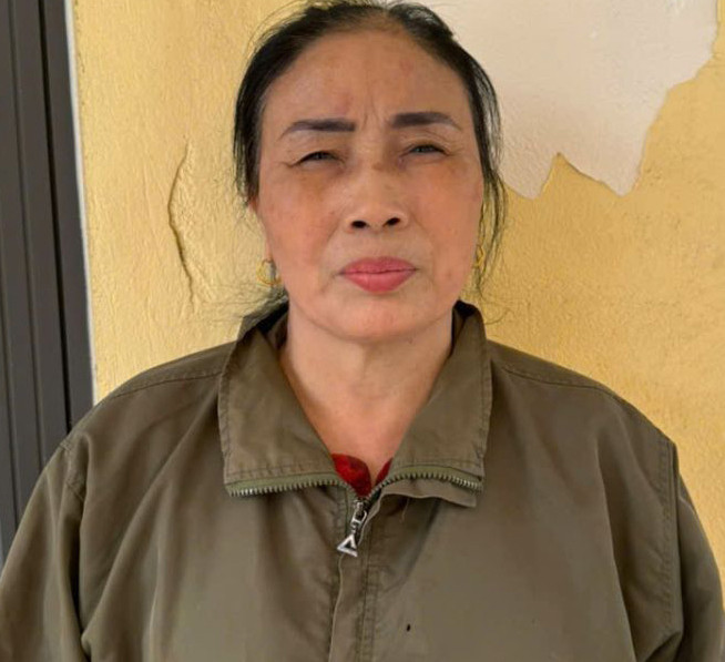 Lê Thị Huệ bị bắt giữ