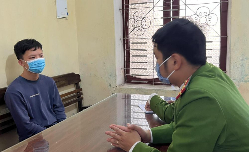 Đối tượng Nguyễn Xuân Thắng bị bắt giữ