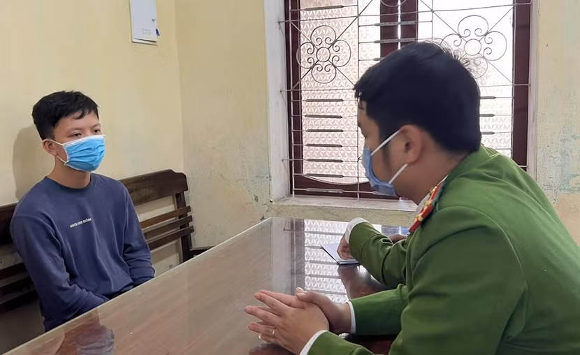 Đối tượng Nguyễn Xuân Thắng bị bắt giữ