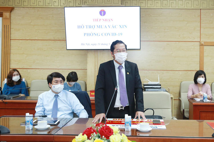 Ông Phạm Quốc Thanh - Tổng Giám đốc HDBank phát biểu tại buổi lễ