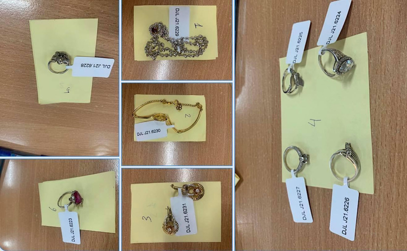 Số tang vật trộm cắp bị thu giữ Số tang vật trộm cắp bị thu giữ