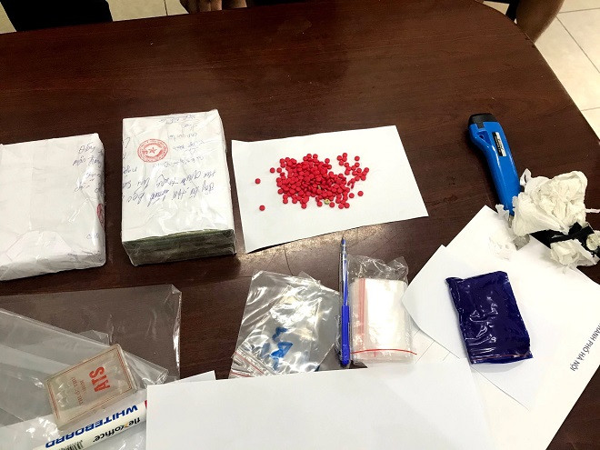 Nhiều tang vật bị thu giữ Nhiều tang vật bị thu giữ