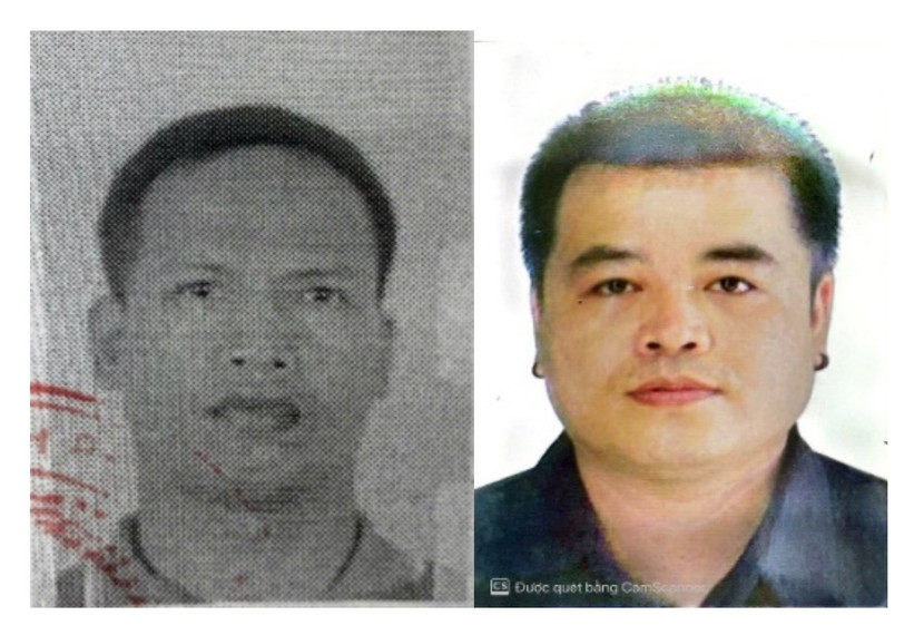 Hai đối tượng Phạm Mai Khải và Nguyễn Văn Tuân