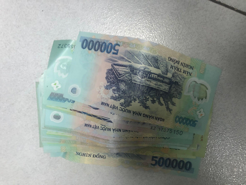 Các tang vật của vụ án