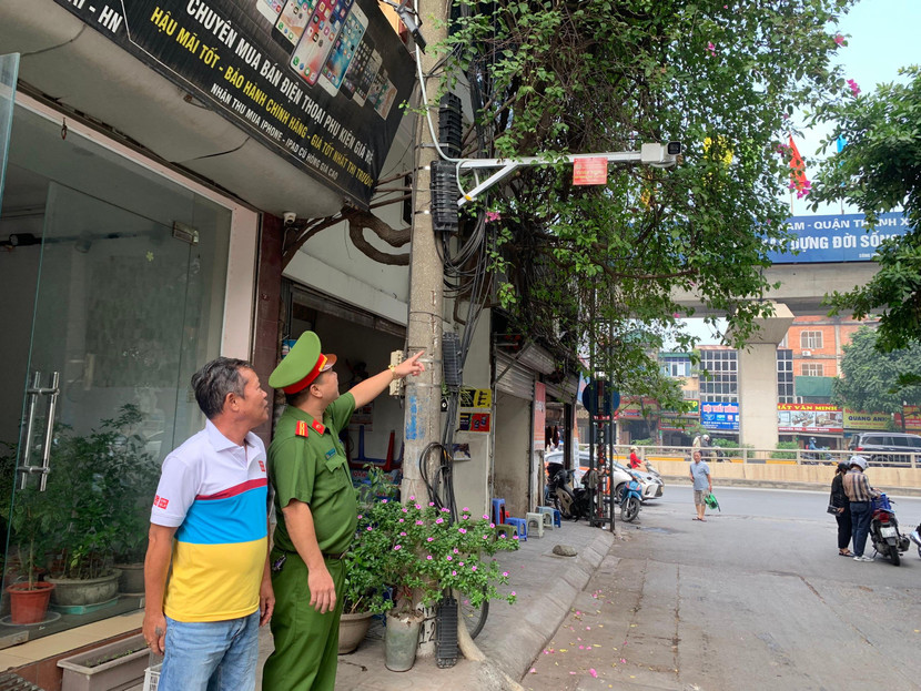 Hệ thống các mắt camera an ninh trên địa bàn phường Thanh Xuân Nam Hệ thống các mắt camera an ninh trên địa bàn phường Thanh Xuân Nam