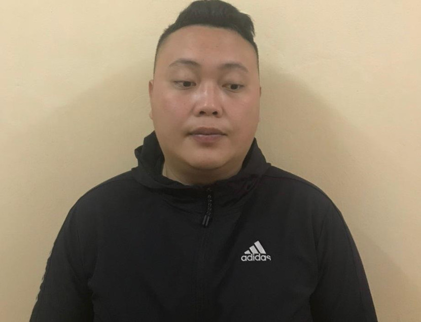 Đối tượng Lê Văn Tuấn bị bắt giữ Đối tượng Lê Văn Tuấn bị bắt giữ