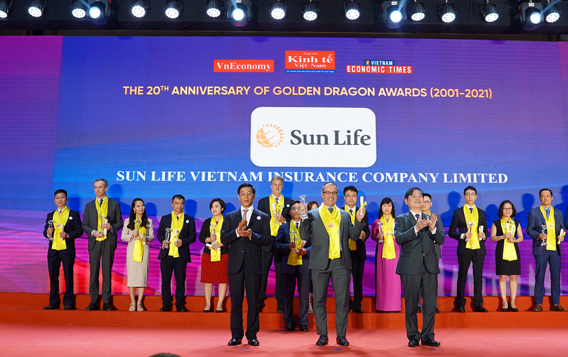 Sun Life Việt Nam vinh dự nhận “Giải Thưởng Rồng Vàng” năm 2021 Sun Life Việt Nam vinh dự nhận “Giải Thưởng Rồng Vàng” năm 2021