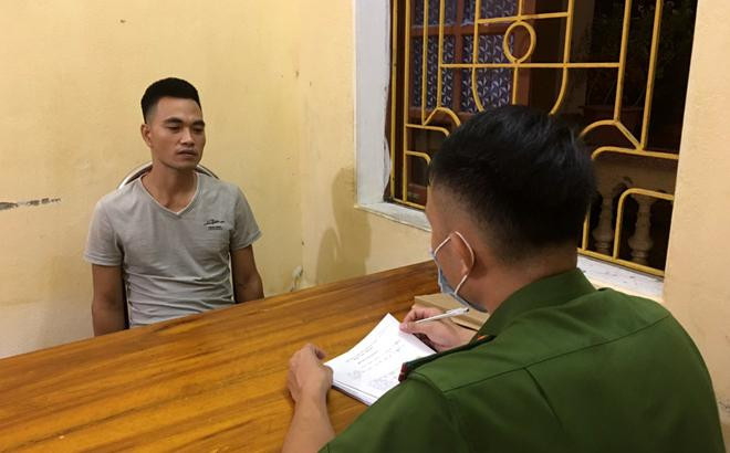 Đối tượng Nguyễn Lâm Tùng bị bắt giữ