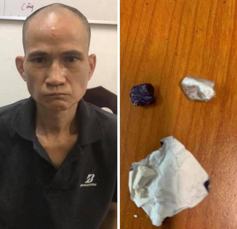 Đối tượng cùng số tang vật bị thu giữ