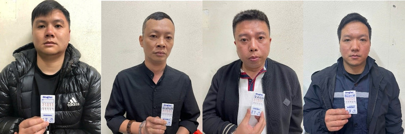 Khởi tố 4 đối tượng tổ chức sử dụng trái phép ma túy