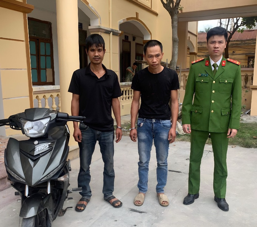 Cơ quan Công an bắt giữ 2 đối tượng trộm cắp, tiêu thụ xe gian Cơ quan Công an bắt giữ 2 đối tượng trộm cắp, tiêu thụ xe gian