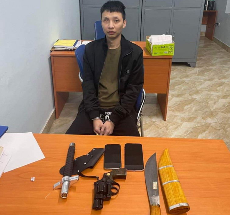 Đối tượng cùng số tang vật bị thu giữ