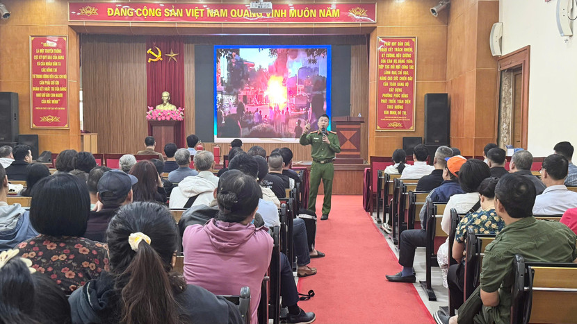 Hội nghị tuyên truyền, phổ biến pháp luật về công tác PCCC và CNCH
