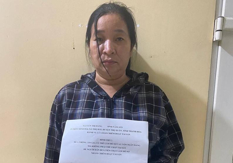 Đối tượng Nguyễn Thị Hằng