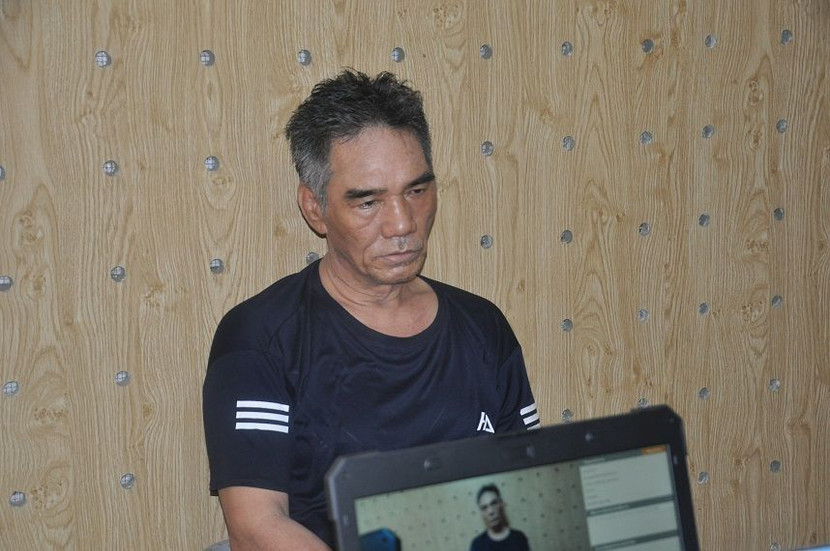 Đối tượng Phạm Văn Tân bị bắt giữ Đối tượng Phạm Văn Tân bị bắt giữ