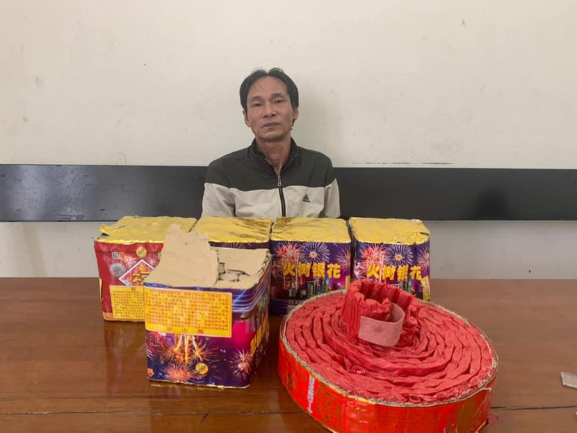 Đối tượng cùng số tang vật bị thu giữ