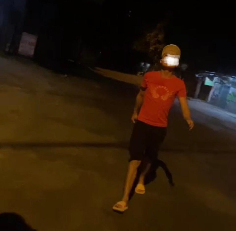 N.N không đeo khẩu trang khi qua chốt phòng chống dịch