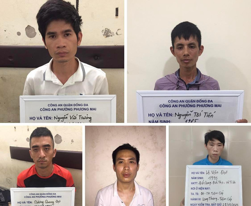 Nhóm đối tượng trộm cắp, mua bán giấy tờ giả bị bắt giữ Nhóm đối tượng trộm cắp, mua bán giấy tờ giả bị bắt giữ