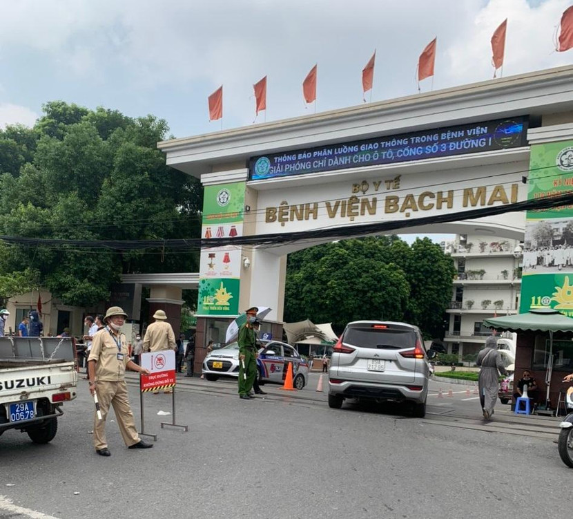 Đảm bảo an ninh trật tự tại bệnh viện Bạch Mai Đảm bảo an ninh trật tự tại bệnh viện Bạch Mai