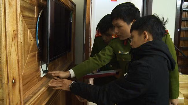 Vị trí các đối tượng giấu camera