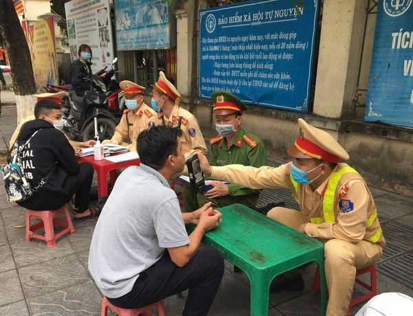 Xử lý các trường hợp vi phạm nồng độ cồn