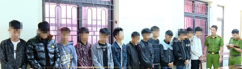 Triệu tập nhóm đối tượng mang hung khí đánh nhau