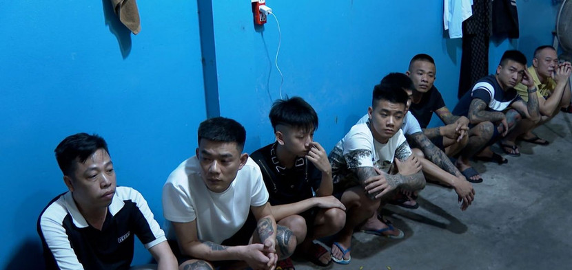 Nhóm đối tượng bị bắt giữ Nhóm đối tượng bị bắt giữ