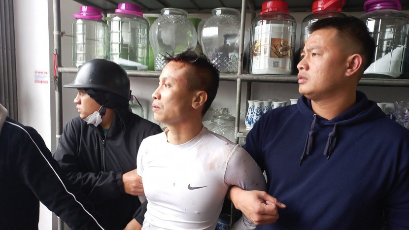 Khống chế đối tượng Trần Đại Long