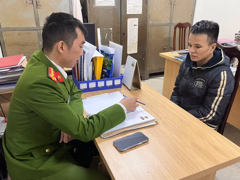 Công an phường Thịnh Quang bắt giữ đối tượng trốn truy nã