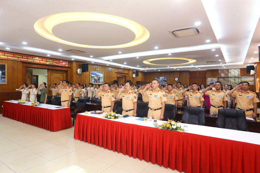 Ngày 3-10, Đại hội Đại biểu Phụ nữ Phòng Cảnh sát giao thông được tổ chức