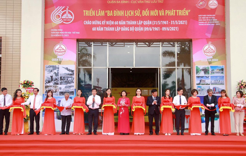 Triển lãm "Ba Đình - Lịch sử - Đổi mới và phát triển" chính thức khai mạc Triển lãm "Ba Đình - Lịch sử - Đổi mới và phát triển" chính thức khai mạc
