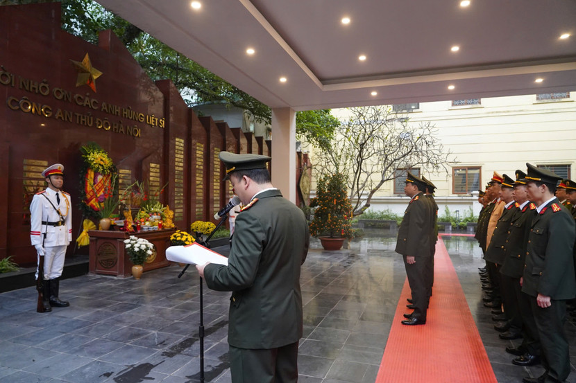 Các thế hệ cán bộ, chiến sỹ Công an Thủ đô đang viết tiếp những trang sử vẻ vang