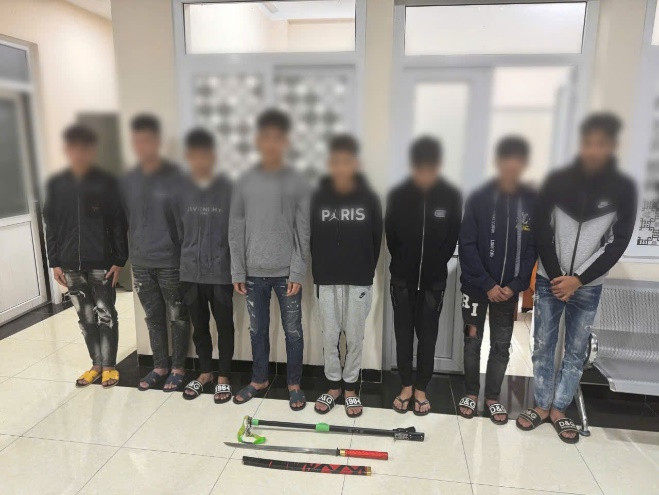 Bắt nhóm thanh, thiếu niên mang hung khí đánh nhau ảnh 1 Bắt nhóm thanh, thiếu niên mang hung khí đánh nhau ảnh 1