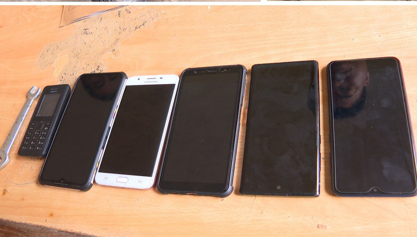 Các tang vật được thu giữ