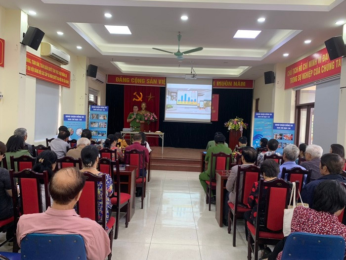 Hội nghị tuyên truyền pháp luật tại phường Trung Liệt