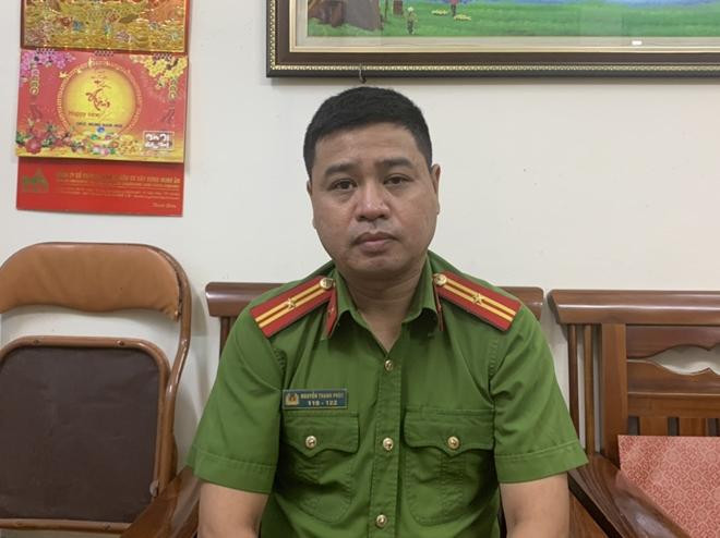 Thiếu tá Nguyễn Thanh Phúc - người nhảy xuống hồ nước cứu người phụ nữ